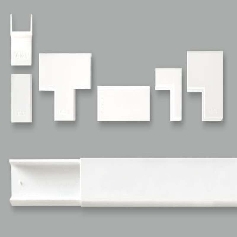 Imagen de CANALETA ELECTRICA 20MM X 10 2MT BLANCA KALOP